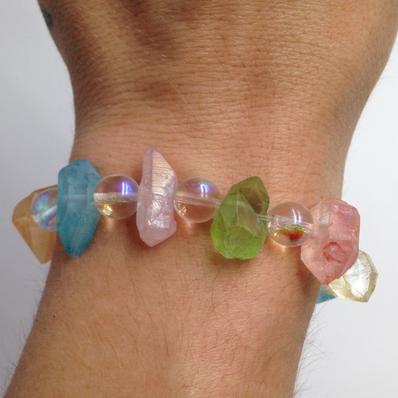 🌈 Rave Aura 💎 Bracelet 🌈 - Picture 2 of 7